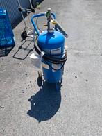 Zandstraalmachine, Ophalen