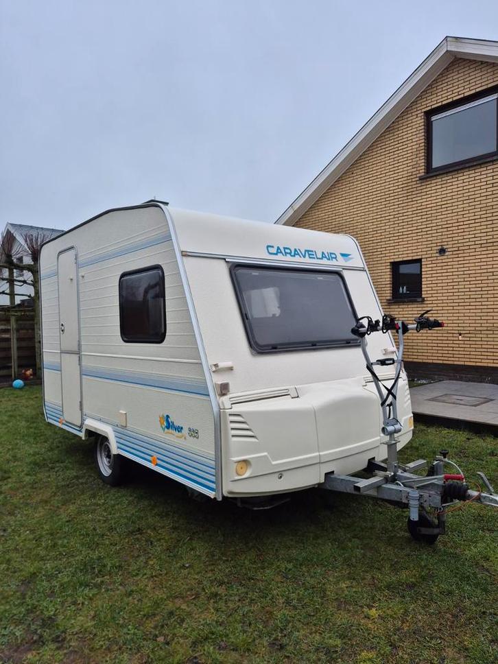 Caravans te huur (adria en caravelair) 750kg, Caravanes & Camping, Caravanes, Particulier, Adria, Auvent, Auvent, Enlèvement