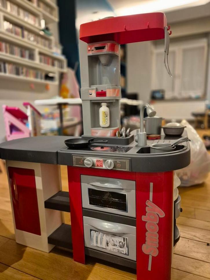 Smoby, Kinderen en Baby's, Speelgoed | Speelkeukens, Gebruikt, Speelkeuken, Kunststof, Ophalen