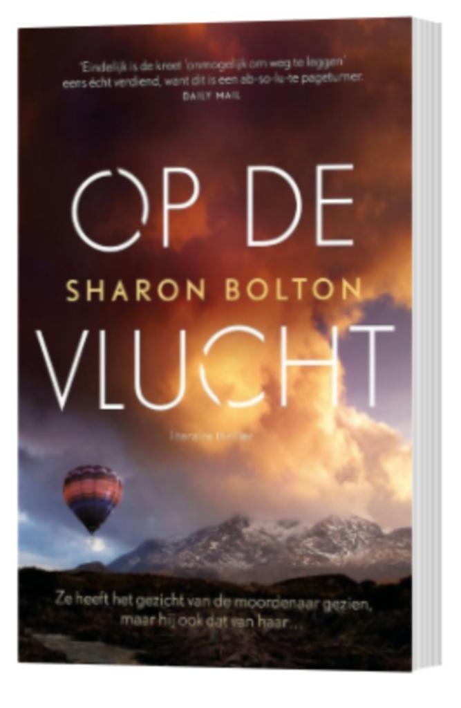 Boek Op de vlucht - Sharon Bolton, Boeken, Thrillers, Zo goed als nieuw, Verzenden