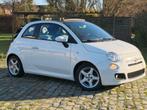 Fiat500c sport 2014 euro6 1.2 benzine met 49 xxxkm, Auto's, Voorwielaandrijving, Cabriolet, Parkeersensor, Wit