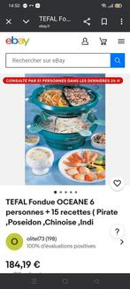 Tefal oceaanfondue, Elektronische apparatuur, Fonduesets, Ophalen of Verzenden