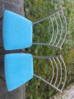 Neuves! 2 chaises de. Cuisine ou de salon neuves!, Huis en Inrichting, Stoelen, Ophalen, Overige materialen, Twee, Blauw