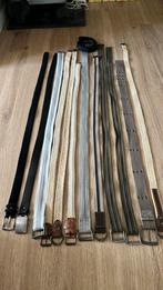 Lot de 14 ceintures dont 2 en cuir, Vêtements | Hommes, Ceintures, Enlèvement, Porté