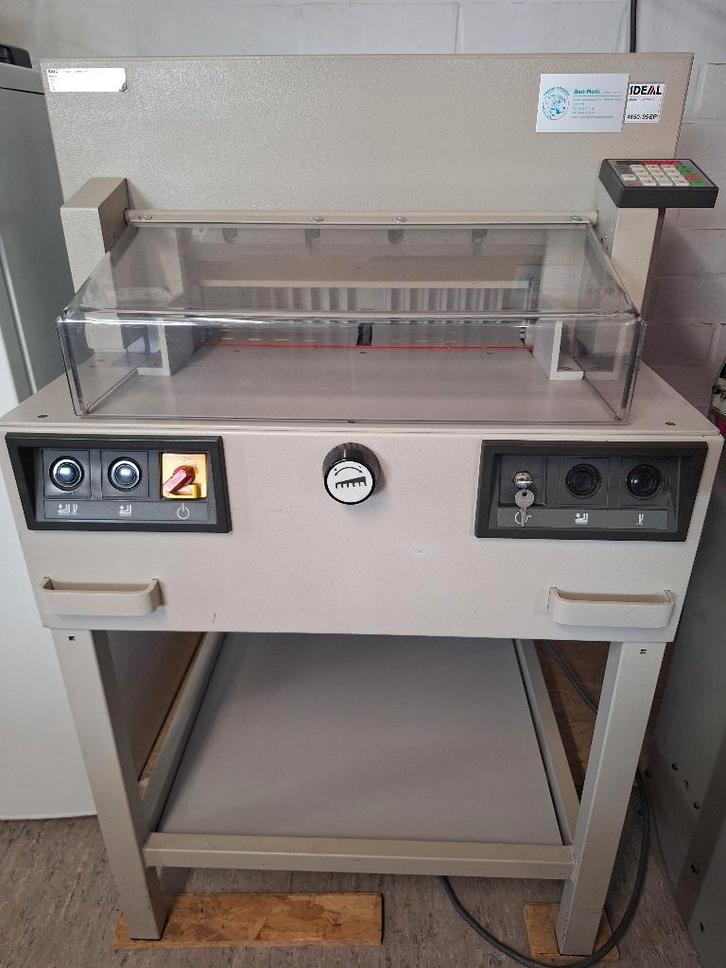Ideal 4850-95EP Snijmachine Guillotine papier, Articles professionnels, Aménagement de Bureau & Magasin | Fournitures de bureau