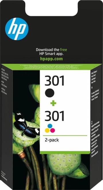 HP 301 - Inktcartridge - Origineel - Zwart en Kleur - 2-Pack beschikbaar voor biedingen