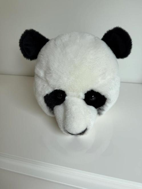 Zwart-witte pandakop muurdecoratie – kinderkamer, Kinderen en Baby's, Speelgoed | Knuffels en Pluche, Gebruikt, Ophalen