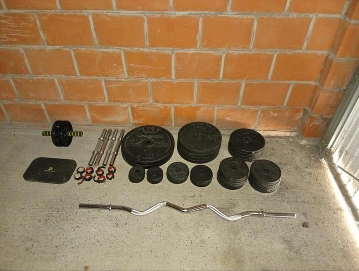 Fitness materiaal en toestellen, Sport en Fitness, Fitnessmaterialen, Gebruikt, Overige typen, Armen, Benen, Borst, Buik, Rug