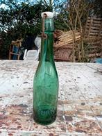 Oude vintage bierfles brouwerij Debeerst Veurne, Verzamelen, Biermerken, Ophalen of Verzenden