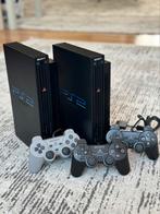 2x PlayStation 2 + 3 manettes, Ophalen, Gebruikt, Phat
