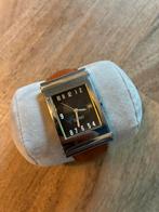 Montre ESPRIT femme – Boîtier rectangulaire – Cuir marron, Bijoux, Sacs & Beauté, Enlèvement ou Envoi, Cuir, Esprit, Acier