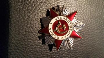 Russische wo2 Medaille Order Of The Patriotic War 2e Klasse