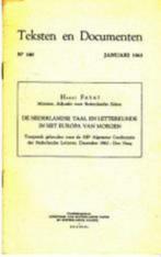 De Nederlandse taal en letterkunde., Verzamelen, Ophalen of Verzenden, 1960 tot 1980, Tijdschrift