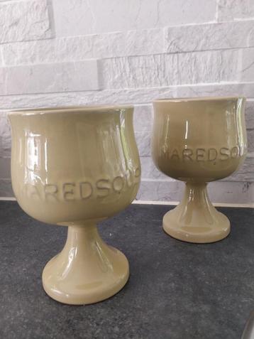 Vintage maredsous bierbekers beschikbaar voor biedingen