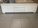 Tv meubel besta wit hoogglans 180 cm, Huis en Inrichting, Kasten |Televisiemeubels, Ophalen, Gebruikt