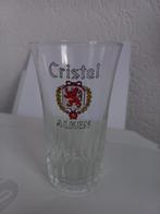 Ouder bierglas Cristal Alken, Ophalen of Verzenden, Zo goed als nieuw, Bierglas