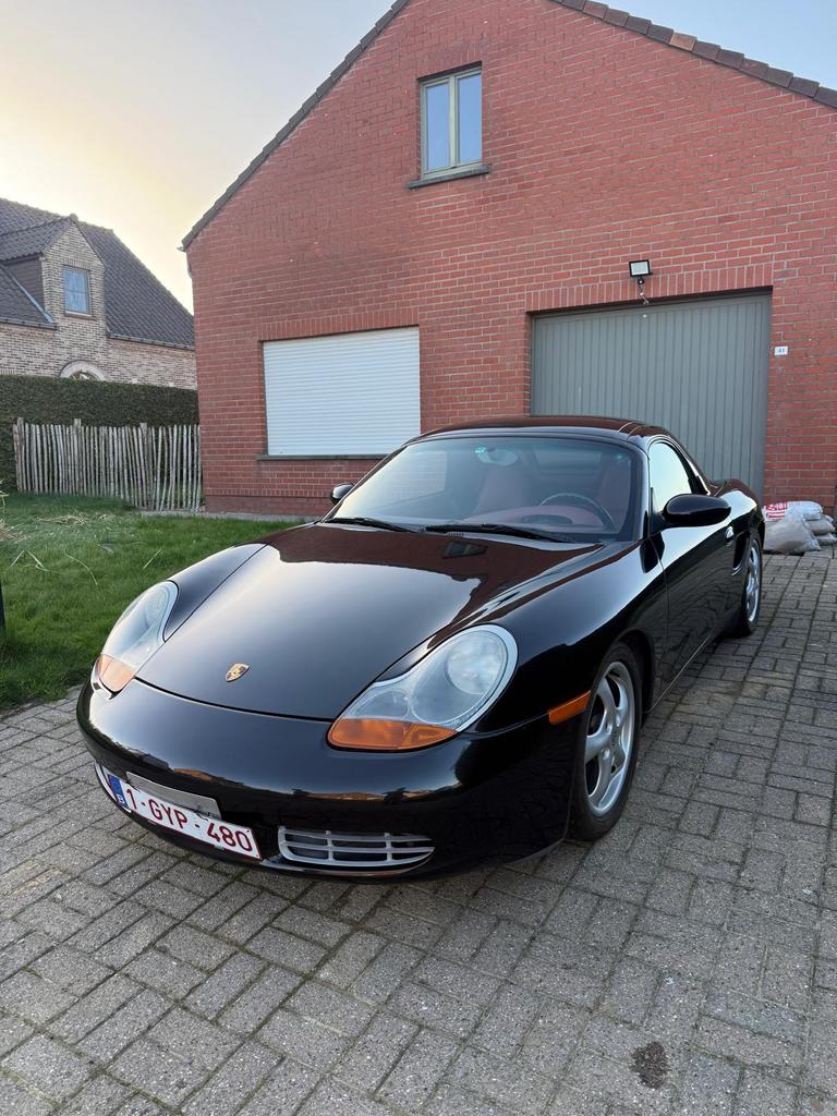 Porsche boxstrer 1997.22dkm, Auto's, Porsche, Achterwielaandrijving, Cabriolet, Zwart, Overige kleuren