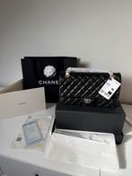 Chanel classic flap bag, Handtassen en Accessoires, Tassen | Damestassen, Ophalen of Verzenden, Nieuw, Zwart