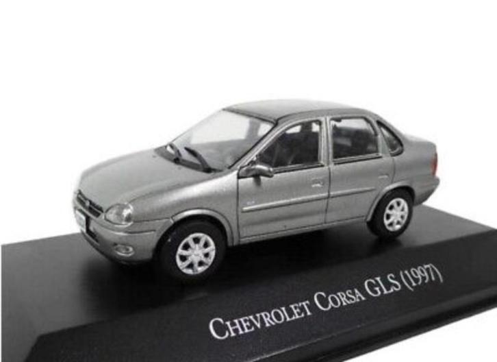 Chevrolet Corsa 1997 - Opel Corsa B sedan -, Hobby en Vrije tijd, Modelauto's | 1:43, Nieuw, Auto, Overige merken, Ophalen of Verzenden