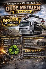 Opkoop oud ijzer, Diversen, Ophalen, Gebruikt