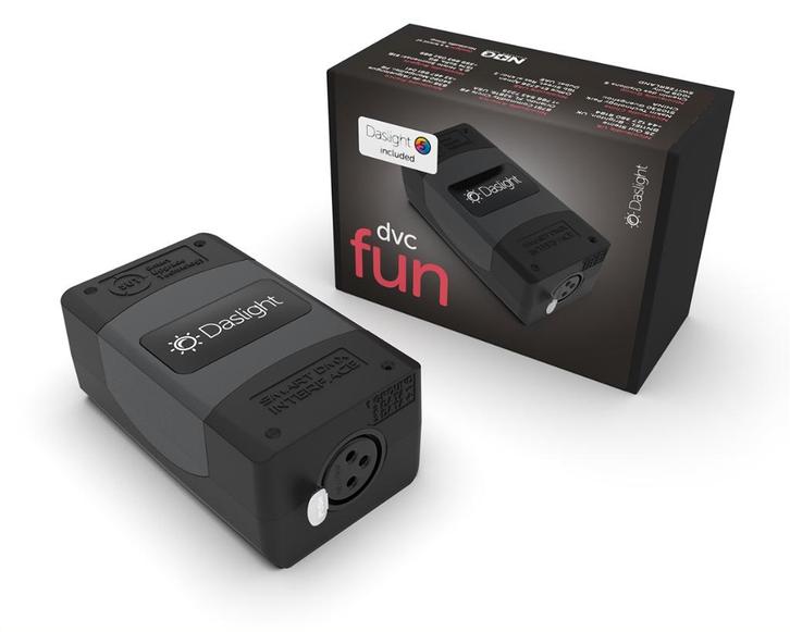 dashlight DVC FUN dmx interface, Muziek en Instrumenten, Licht en Laser, Zo goed als nieuw, Overige typen, Verzenden