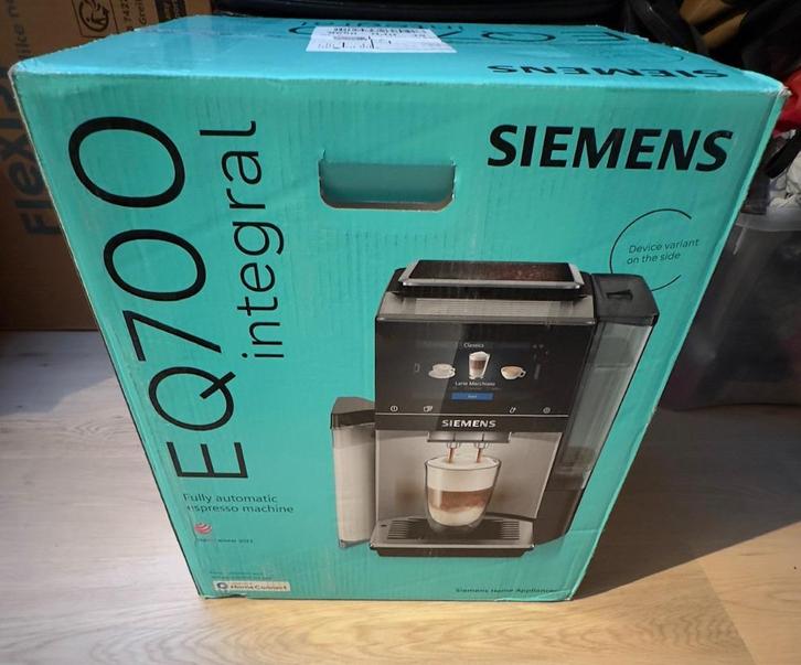 Volautomatische Siemens espresso koffiemachine EQ700, Elektronische apparatuur, Koffiezetapparaten, Nieuw, Koffiemachine, Ophalen of Verzenden