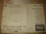 INDIAN MODEL 741-B Ancien Catalogue des Pièces de Rechange, Motoren, Handleidingen en Instructieboekjes, Ophalen of Verzenden