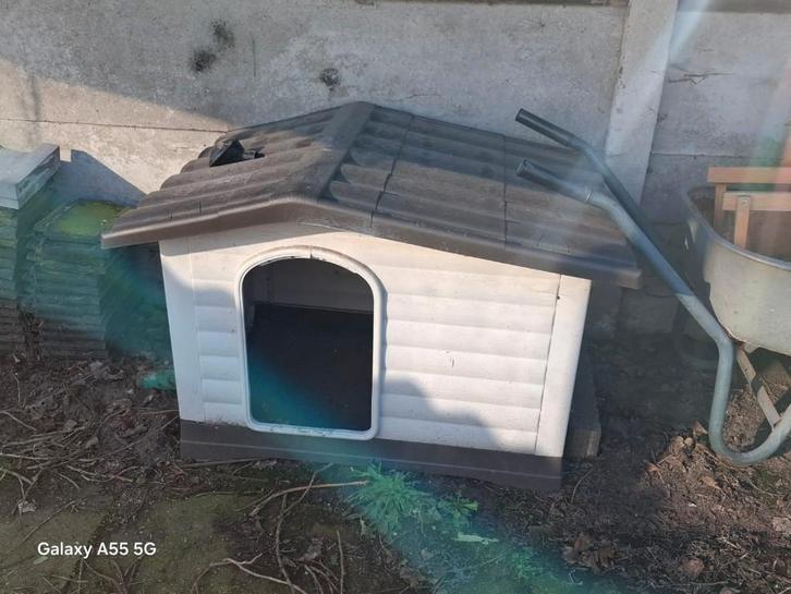 hondenhok met toebehoren, Dieren en Toebehoren, Honden-accessoires, Zo goed als nieuw, Ophalen