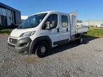 Fiat DUCATO 2.3 DUBCAB Kipper Kist !, Auto's, Bestelwagens en Lichte vracht, Wit, Bedrijf, Cruise Control, Handgeschakeld