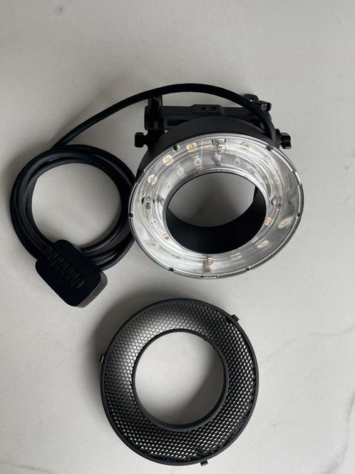 Godox r 200 ringflash met beauty dish en honeycomb grid, Audio, Tv en Foto, Foto | Flitsers, Zo goed als nieuw, Ophalen