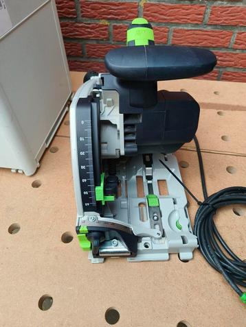 Festool invalzaag ts 60 hele goede staat, Enlèvement, Comme neuf, Scie plongeante