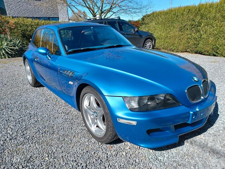 BMW Z3 M COUPÉ, Auto's, BMW, Particulier, Z3, Open dak, Coupé, Blauw, Blauw, Leder, Ophalen