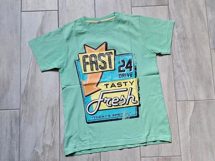 ★ M134/140 - T-Shirt Fast Drive, Kinderen en Baby's, Kinderkleding | Maat 134, Gebruikt, Jongen, Shirt of Longsleeve, Ophalen of Verzenden