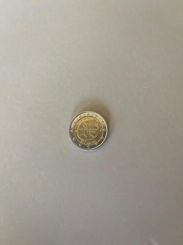 €2 munt stickman België EMU 1999-2009 beschikbaar voor biedingen