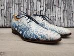 Floris van Bommel lichtblauw serpent herenschoenen - Mt 42,5, Vêtements | Hommes, Chaussures, Floris van Bommel, Chaussures à lacets