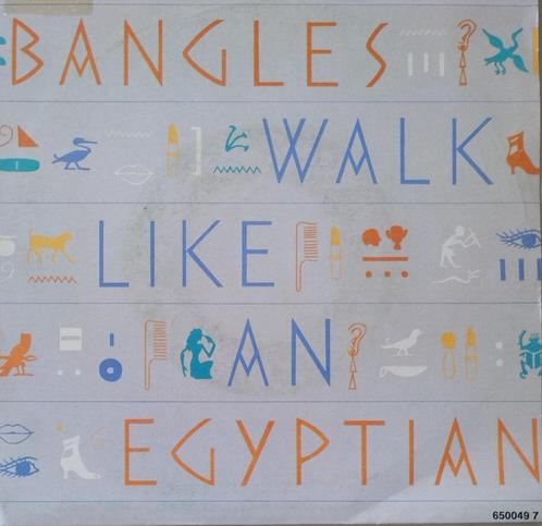 Bangles - Walk like an Egyptian, Cd's en Dvd's, Vinyl Singles, Zo goed als nieuw, Single, Pop, 7 inch, Verzenden