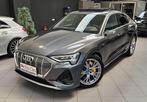Audi e-tron 71 kWh 50 SPORTBACK QUATTRO S LINE,GARANTIE 1 AN, Auto's, Audi, Automaat, 230 kW, Gebruikt, Zwart