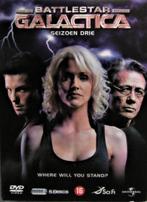 DVD BOX ACTIE- SF- BATTLESTAR GALACTICA (SEIZOEN 3), 5 SCHIJ, Boxset, Actiethriller, Ophalen of Verzenden, Zo goed als nieuw