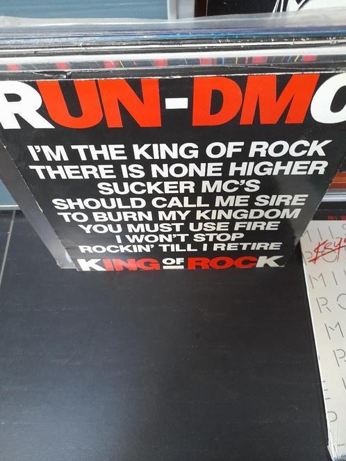 12" - run-dmc - king of rock, Cd's en Dvd's, Vinyl | Hiphop en Rap, Gebruikt, 1985 tot 2000, 12 inch, Ophalen of Verzenden