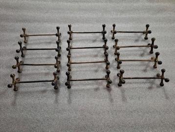 Set van 12 stuks Wiskemann verzilverde messenleggers beschikbaar voor biedingen