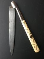 Vintage Corsicaans Navaja  vouwmes -+ 1930, Antiek en Kunst, Ophalen of Verzenden