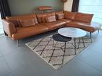 Lederen hoeksalon Forli - kleur cognac, Huis en Inrichting, Ophalen, Gebruikt, Leer, Modern