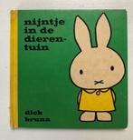 vintage kinderboekje Nijntje in de dierentuin 1975, Boeken, Ophalen of Verzenden, Gelezen, Dick Bruna