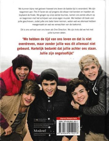 ONE DIRECTION  ...op weg naar de top beschikbaar voor biedingen