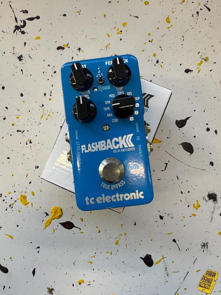 TC Electronic Flashback 2 Delay and Looper, Muziek en Instrumenten, Effecten, Zo goed als nieuw, Delay of Echo, Ophalen of Verzenden