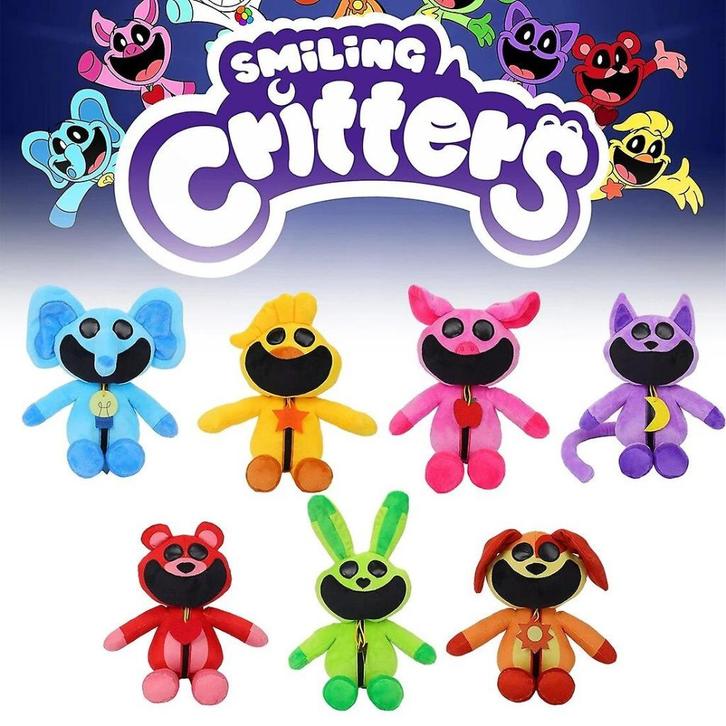 Smiling Critters knuffels Nieuw - 7 verschillende, Enfants & Bébés, Jouets | Peluches, Neuf, Autres types, Envoi