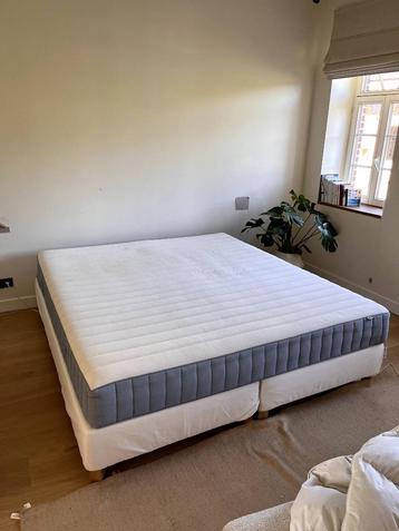 Matrasbodem Ikea ESPEVÄR met latten - Wit 140 cm  beschikbaar voor biedingen