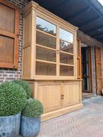 Eiken vitrinekast/buffetkast GRATIS LEVERING