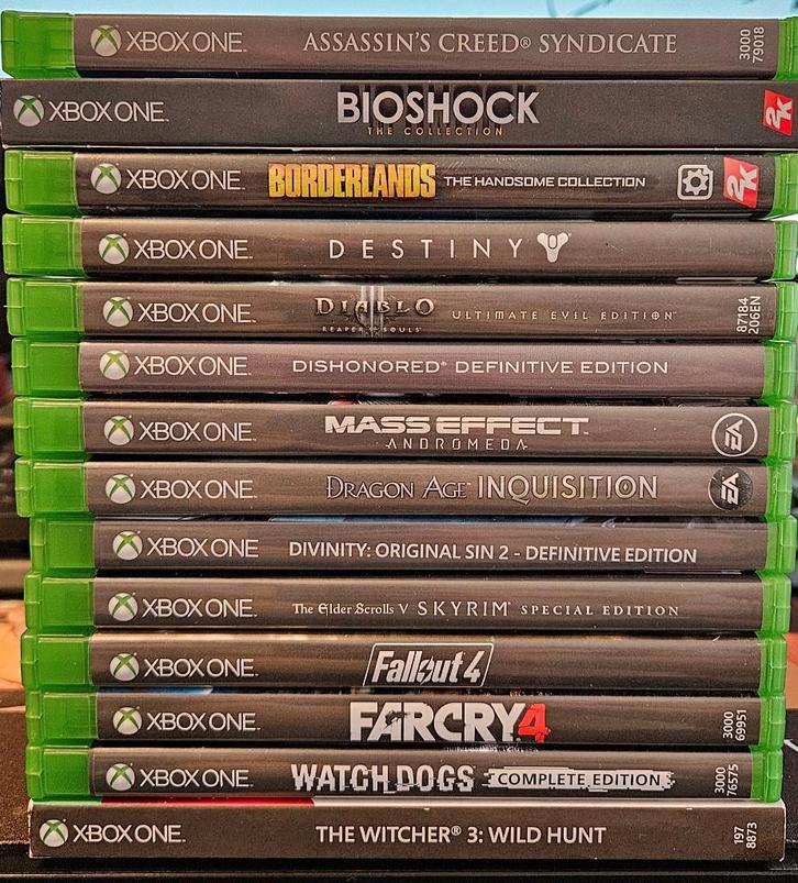 XBOX One Game Bundle, Games en Spelcomputers, Games | Xbox One, Gebruikt, Role Playing Game (Rpg), 1 speler, Vanaf 16 jaar, Ophalen of Verzenden