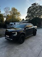 Ford Ranger 3.0tdi V6 bj 2024 perfecte staat! 1 Eigenaar., Auto's, Ford, Automaat, 4 deurs, Zwart, Leder